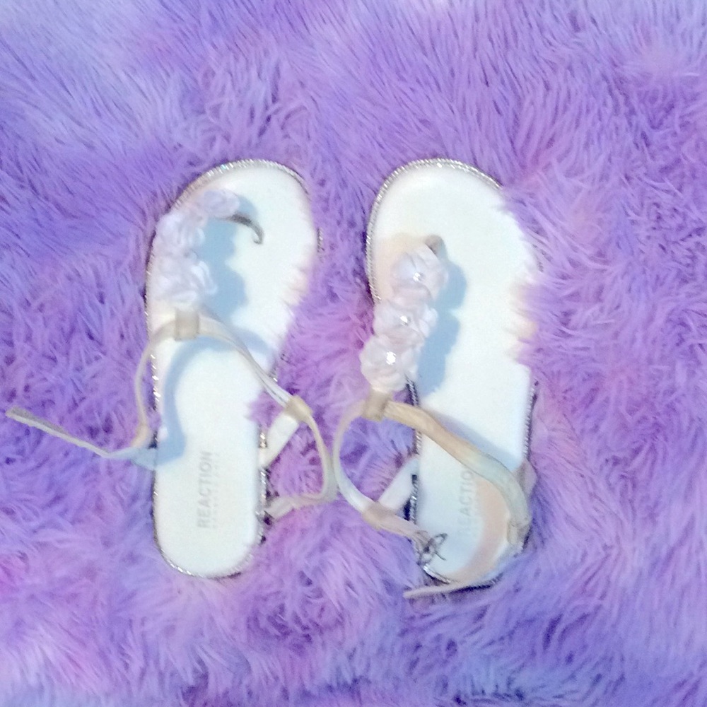 White sandal